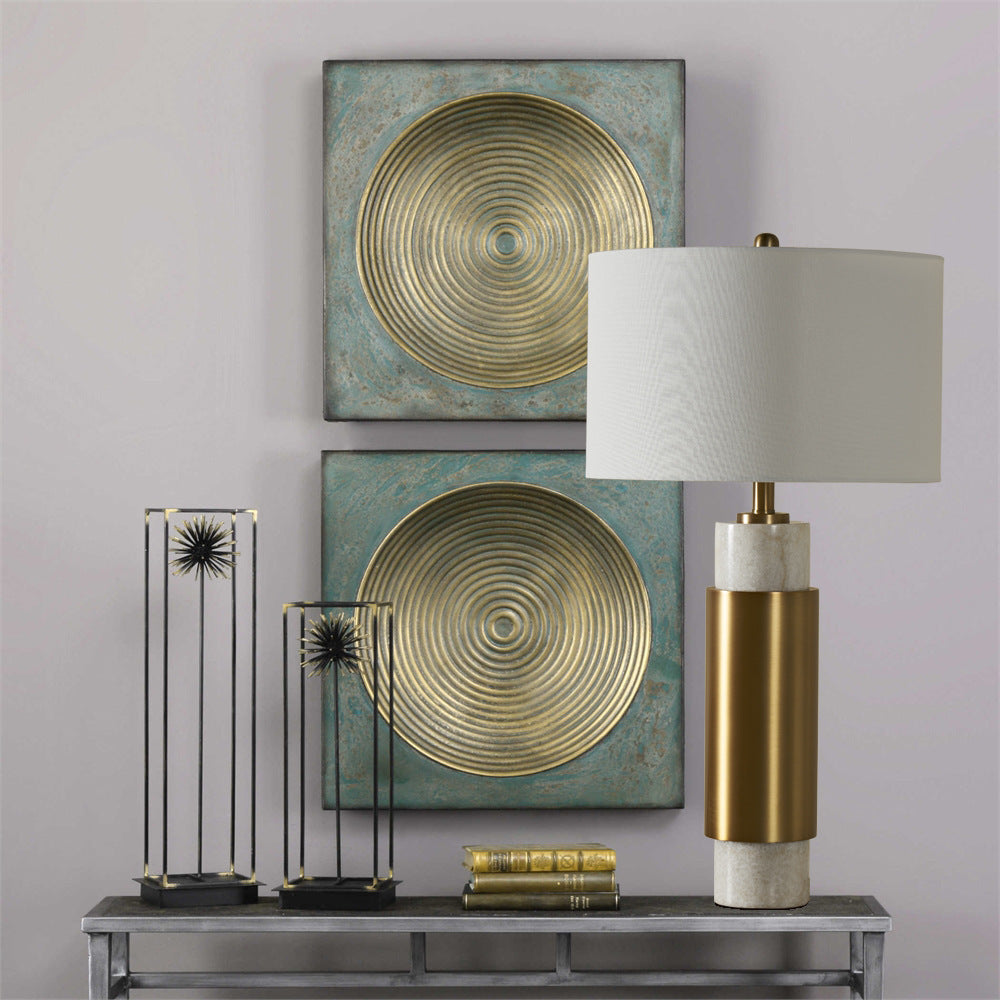 Modern Decorative Table Lamp with Marble Base