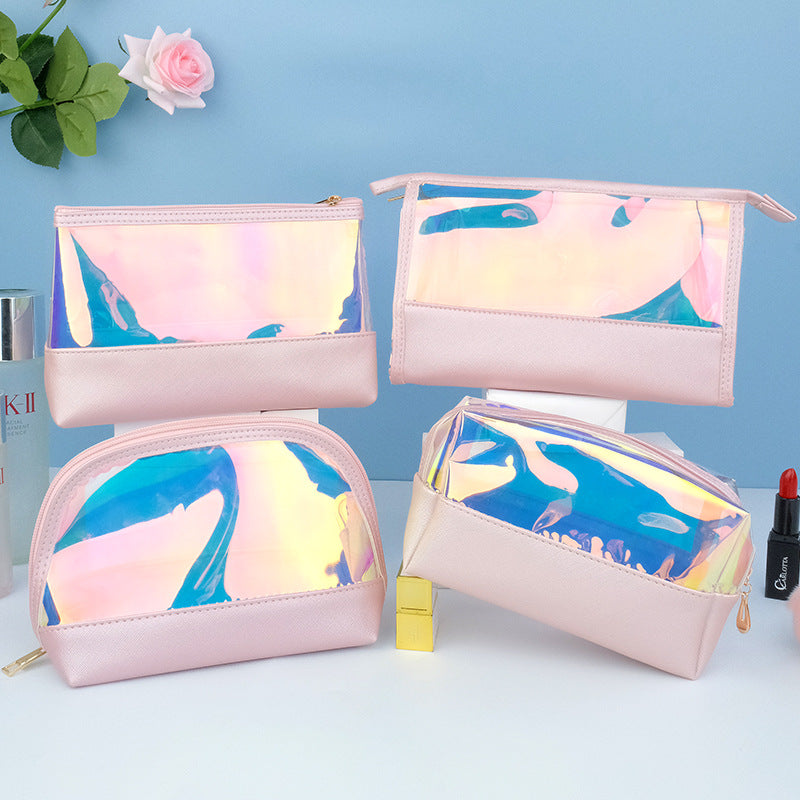 Cosmetic Organizer With Transparent Front And Multifunctional Interior Layout Stornfield