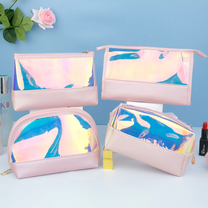 Cosmetic Organizer With Transparent Front And Multifunctional Interior Layout Stornfield