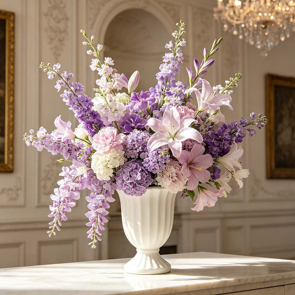 Elegant Fluted Decorative Planter Stornfeild
