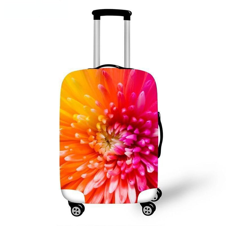 Women's hard shell suitcase with diverse floral design Stornfield
