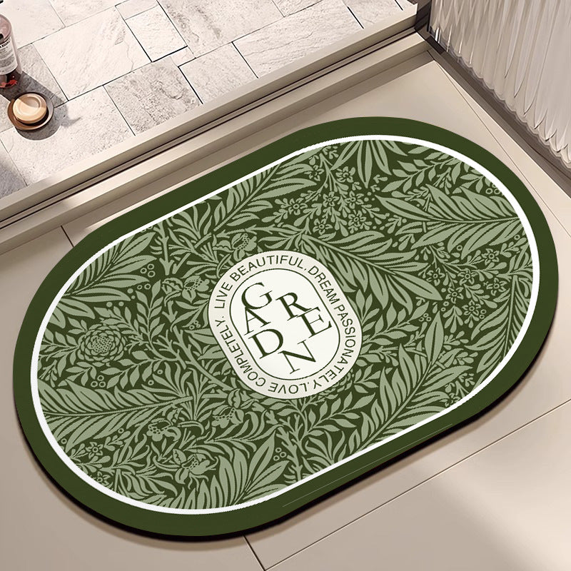 Decorative Motivational Bath Mat Stornfield
