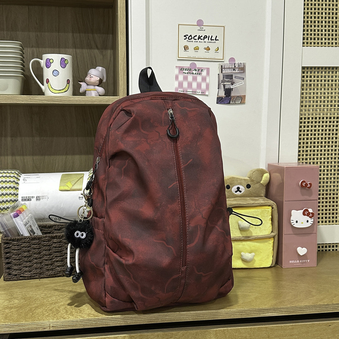 Multifunctional Casual Backpack with Unique Texture Stornfield