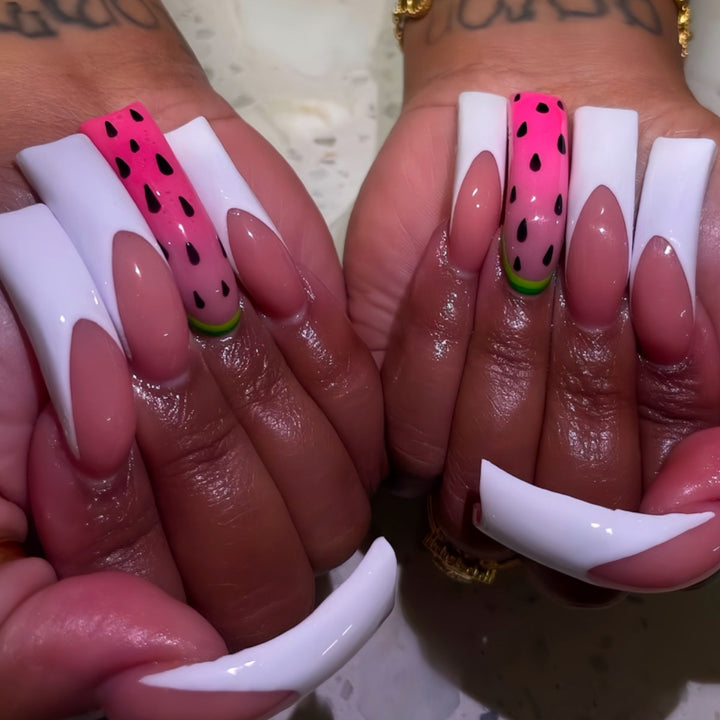 Glamorous 3D Long Stiletto Press-On Nails Stornfield