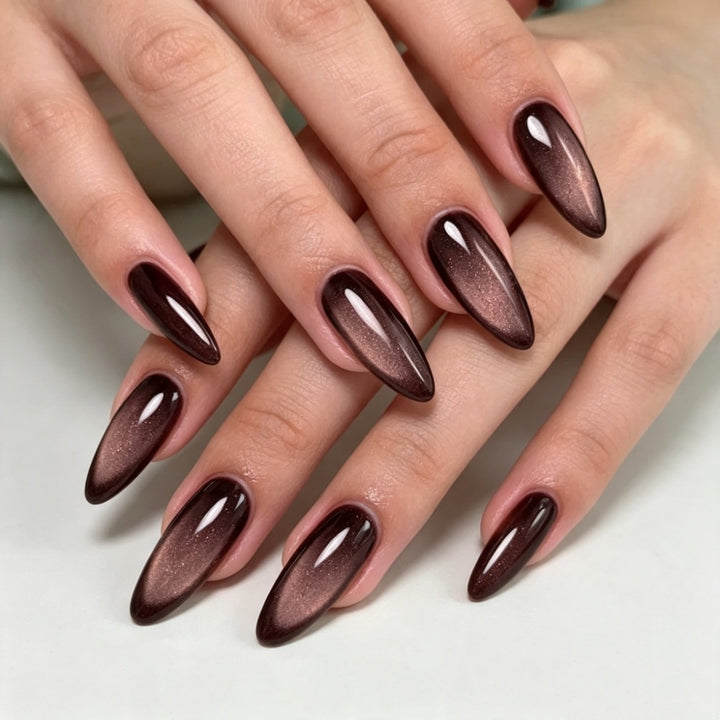 Stylish Ombre Effect Artificial Nails Stornfield