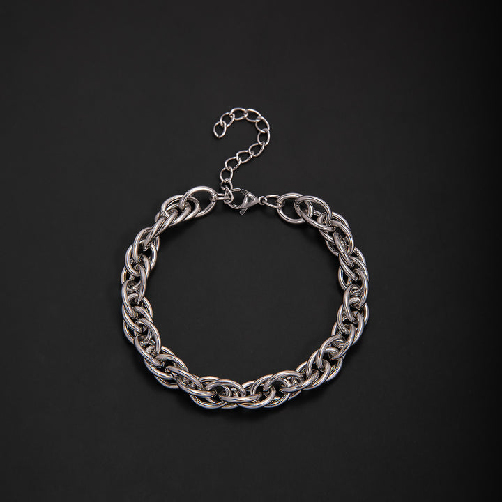 Interlaced Metal Link Bracelet Stornfield