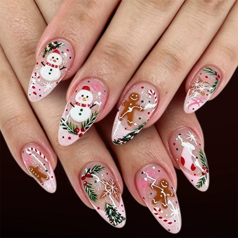 Festive Holiday Nail Art
