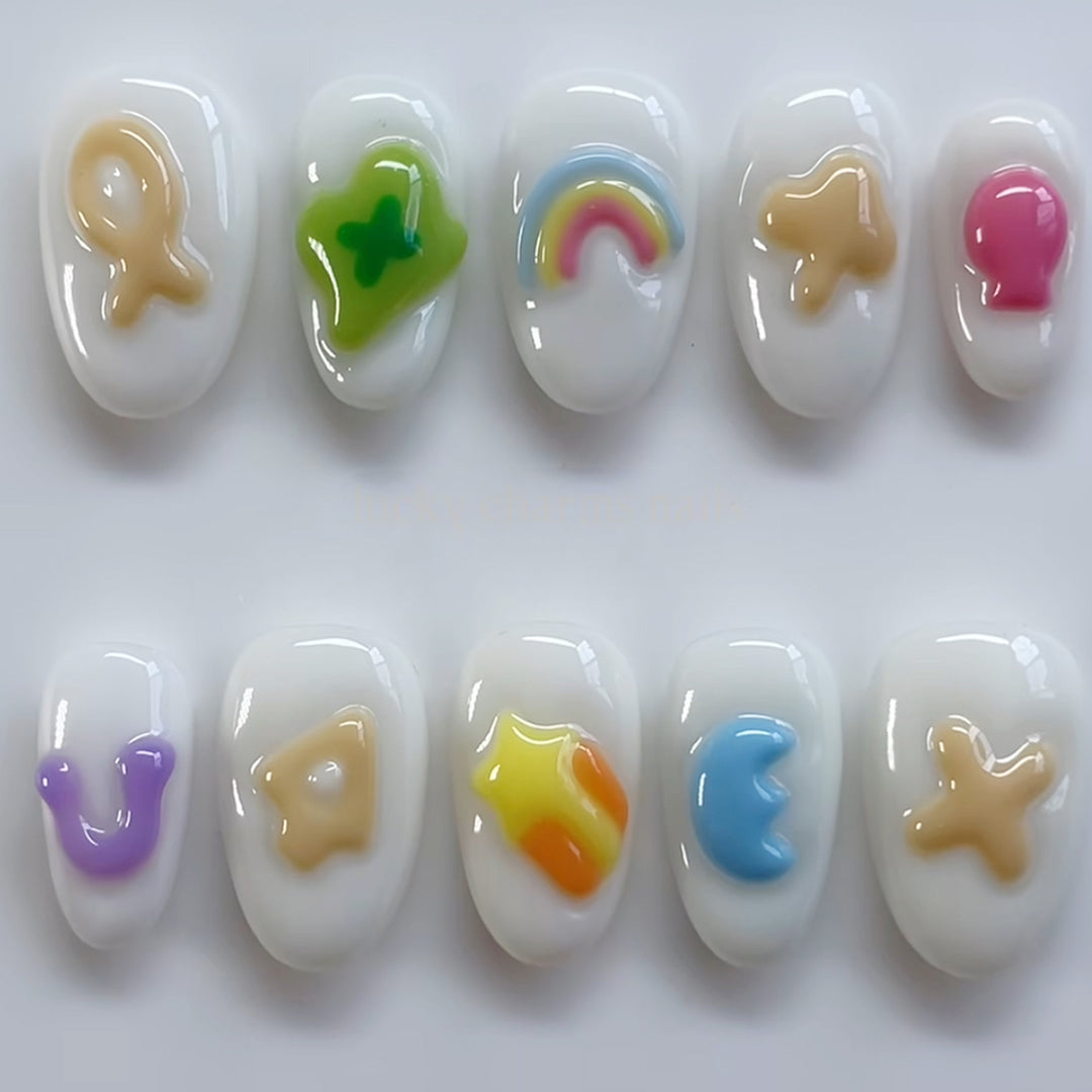Thematic Artisan Press-On Nail Set Stornfield