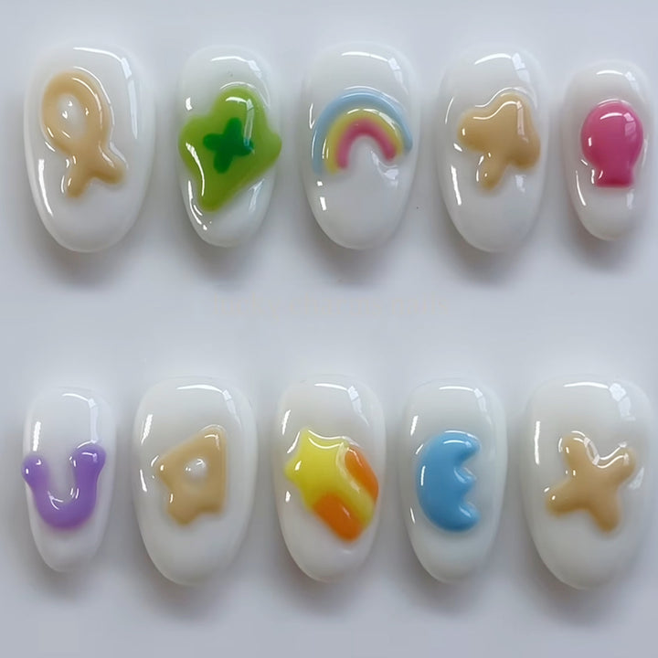 Thematic Artisan Press-On Nail Set Stornfield