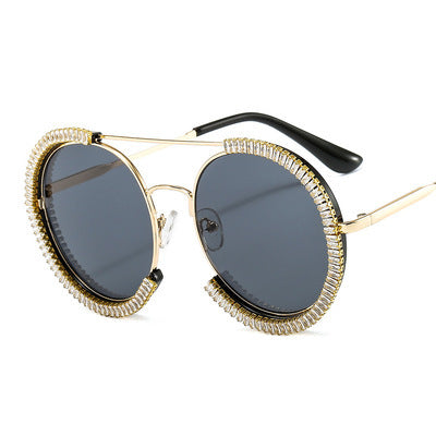 Ladies sunglasses with glamorous rim and innovative design Stornfield