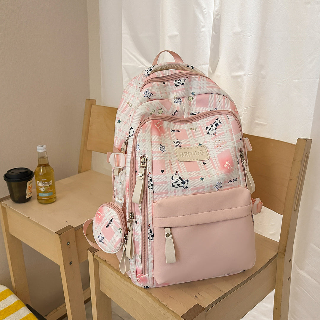 Fun-Themed Patterned Backpack Stornfield