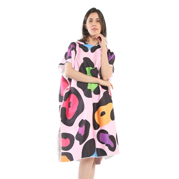 Beach dress with tropical print Stornfield