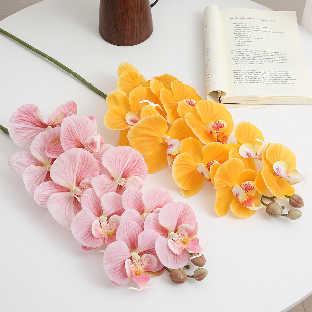 Artificial orchid bouquet with fine details