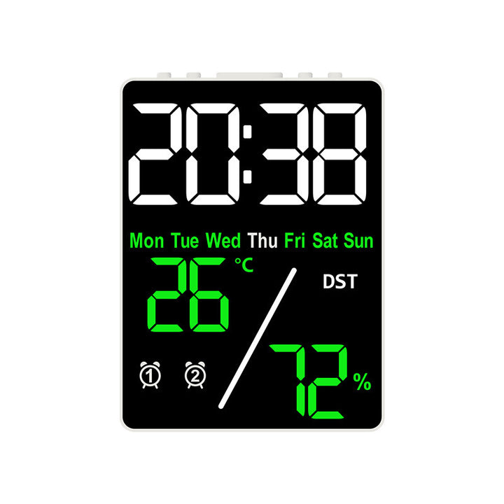 Digital Alarm Clock with Hygrometer and Temperature Display Stornfield