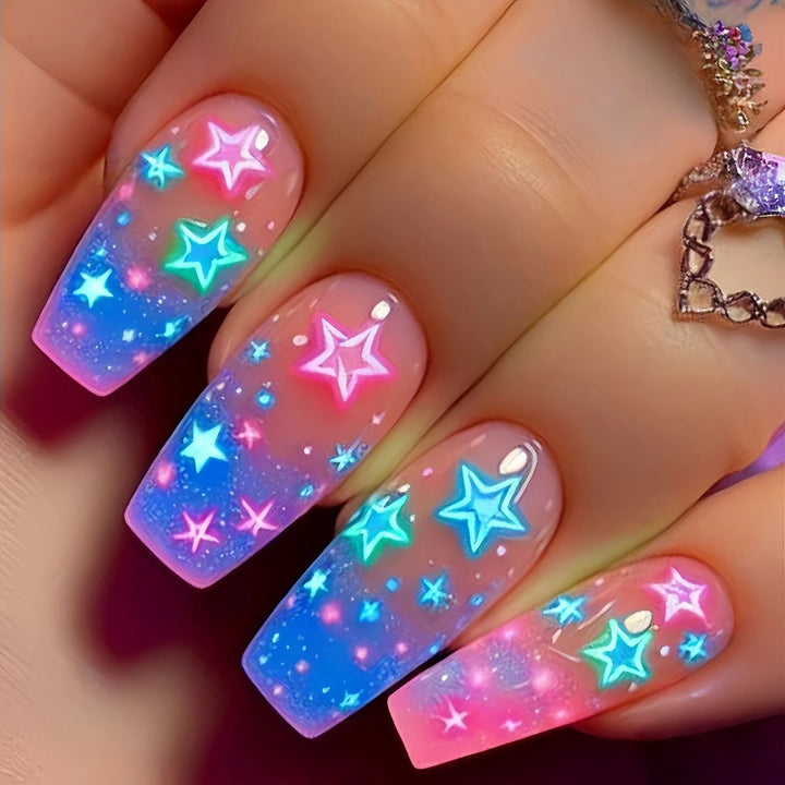 Iridescent Acrylic Nail Enhancements Stornfield