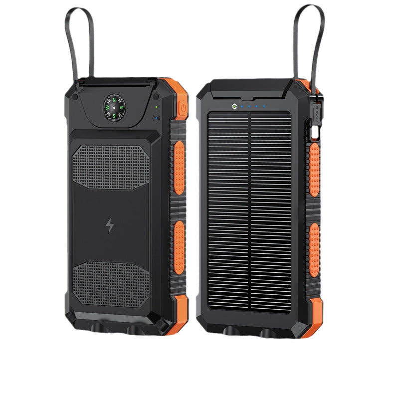 Waterproof Solar Power Bank with Built-in Compass Stornfield