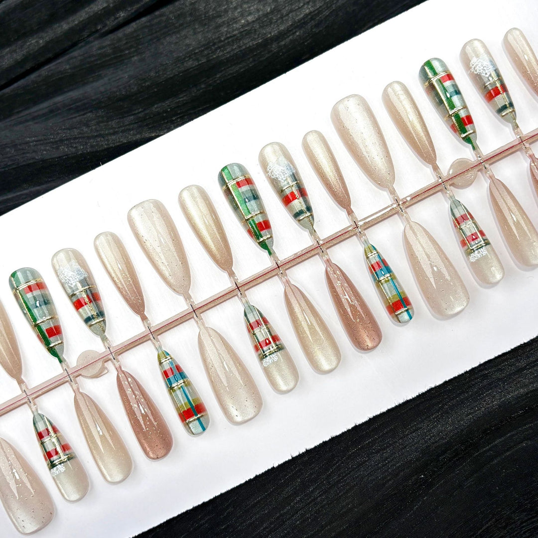 Elegant Ombre Art Press-On Nails