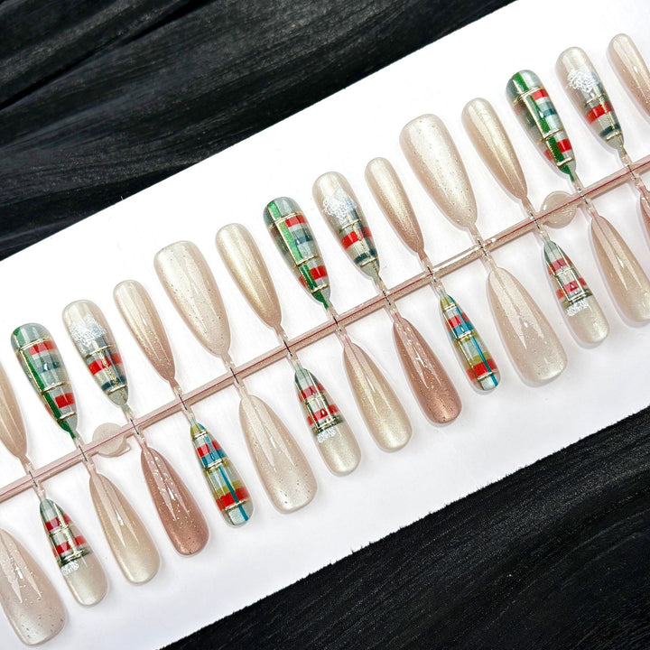 Elegant Ombre Art Press-On Nails