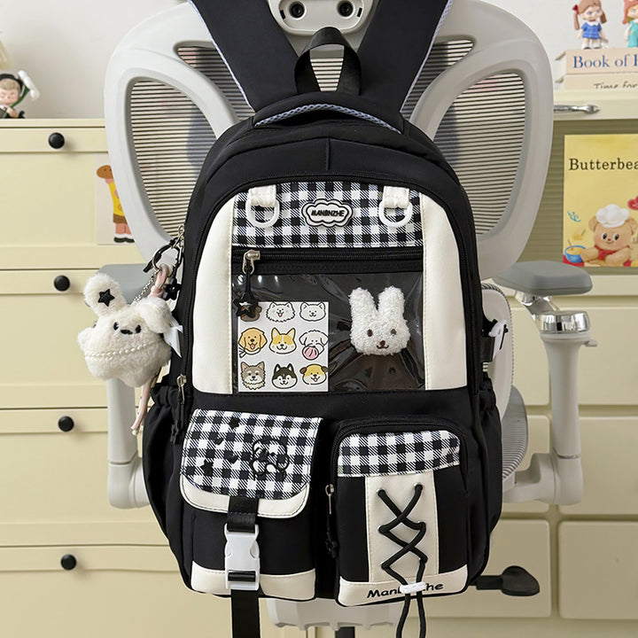 Cute Animal Print School Backpack Stornfield