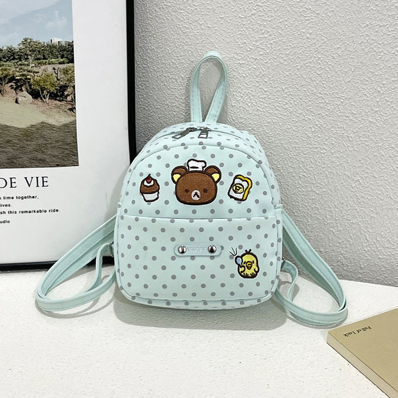 Playful Character-Themed Mini Backpack