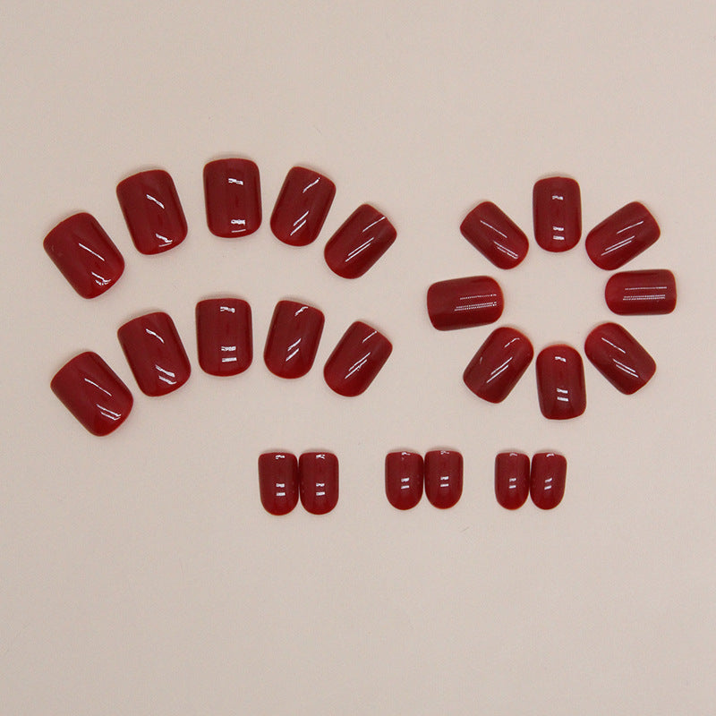 Glossy Press-On Nail Kit Stornfield