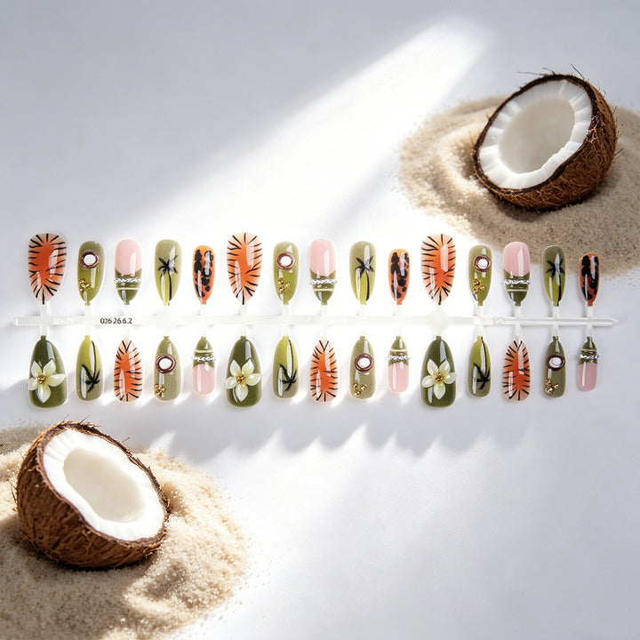 Exquisite Art Nail Collection with Floral Patterns Stornfield