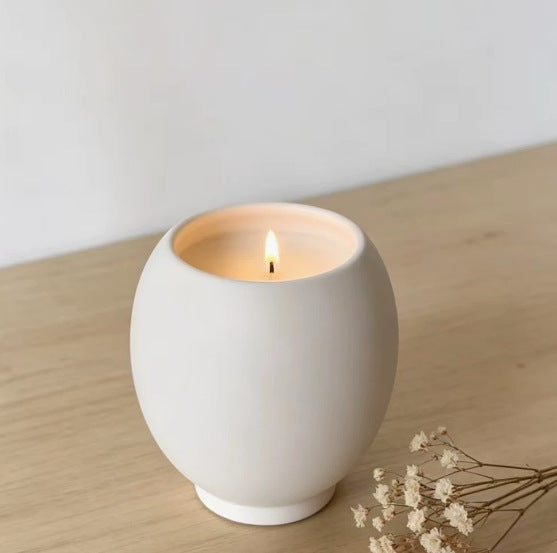 Elegant Minimalist Ceramic Candle Holder Stornfeild