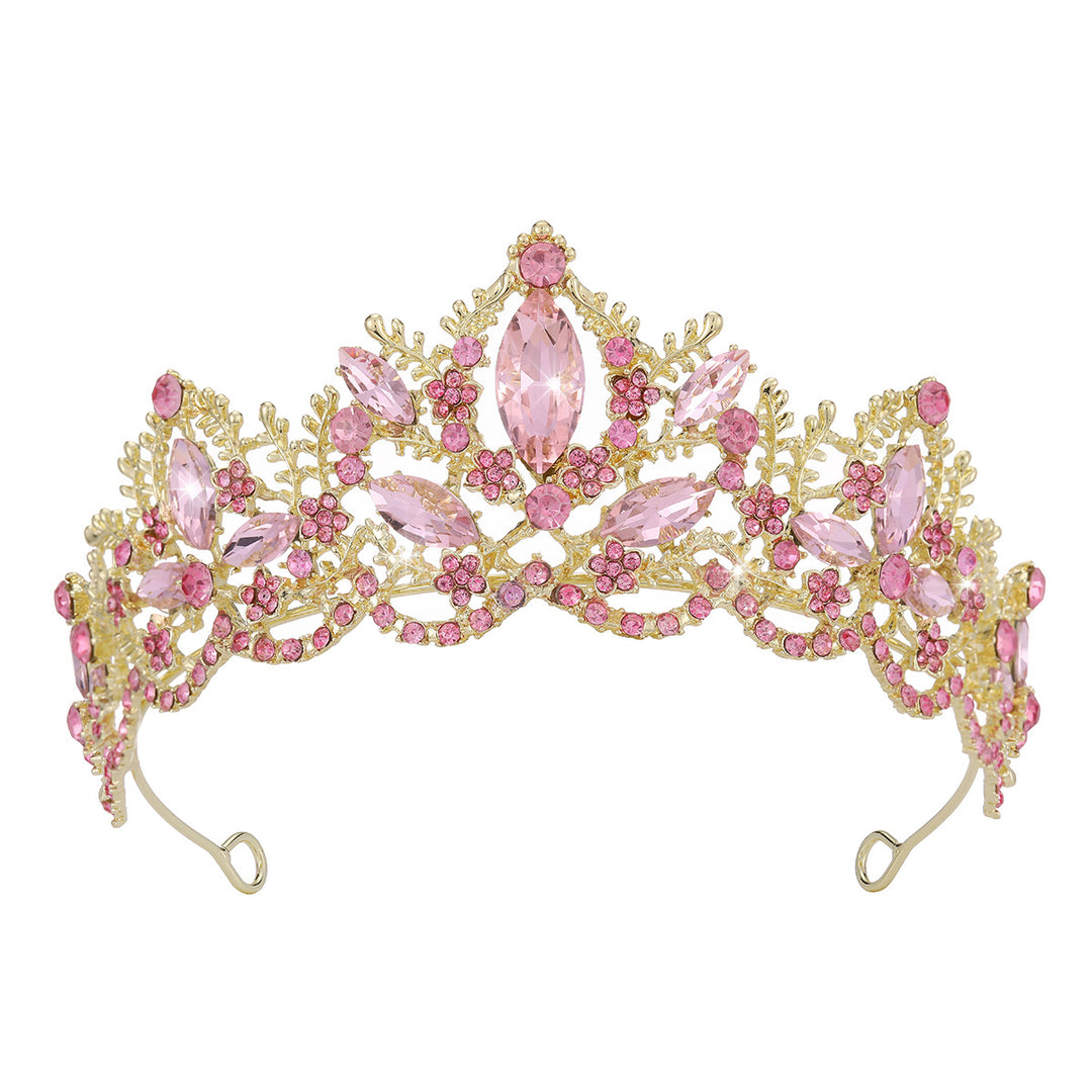 Ladies Glamorous Tiara with Sparkling Crystal Decorations Stornfield
