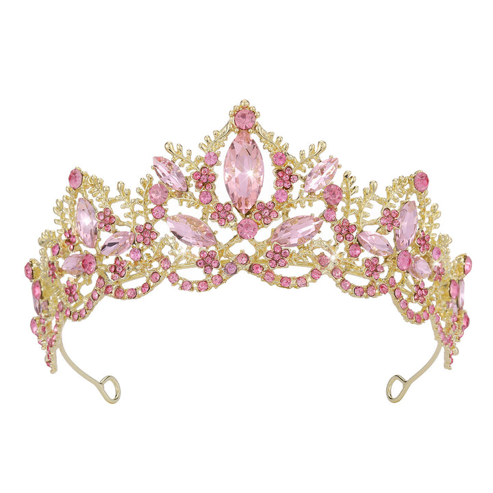 Ladies Glamorous Tiara with Sparkling Crystal Decorations Stornfield
