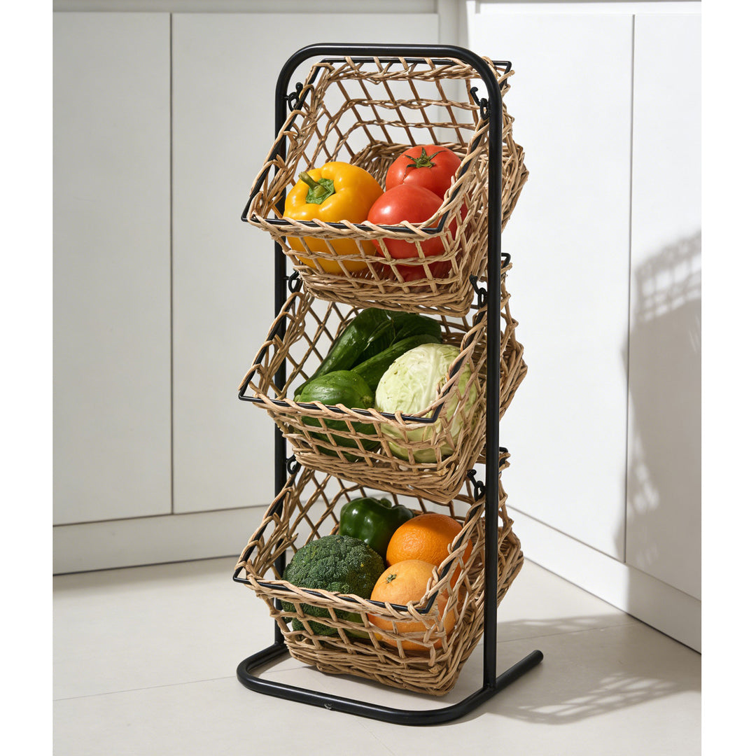 Multifunctional Basket Stand Stornfield