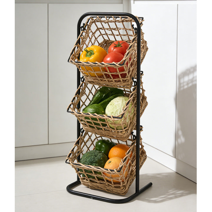 Multifunctional Basket Stand Stornfield