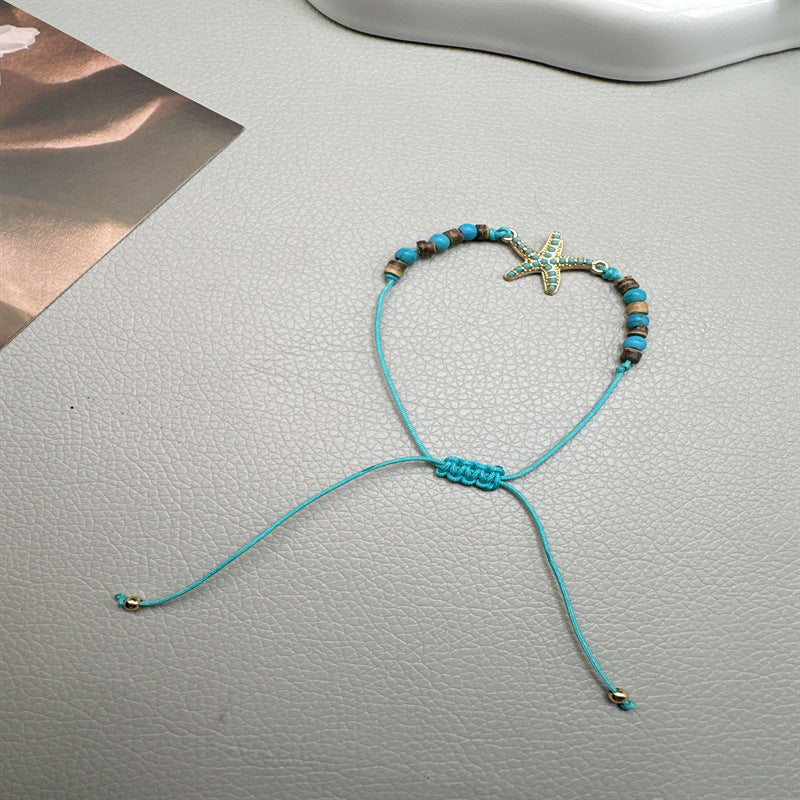 Nautical-Themed Adjustable Friendship Bracelet Stornfield