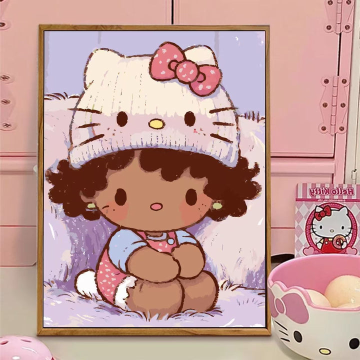 Cute Cartoon Character Canvas Art Stornfield