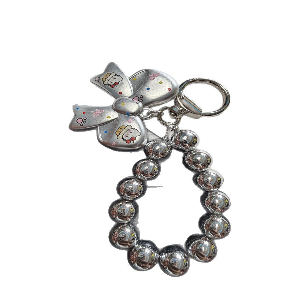 Playful Beaded Keychain Holder Stornfield