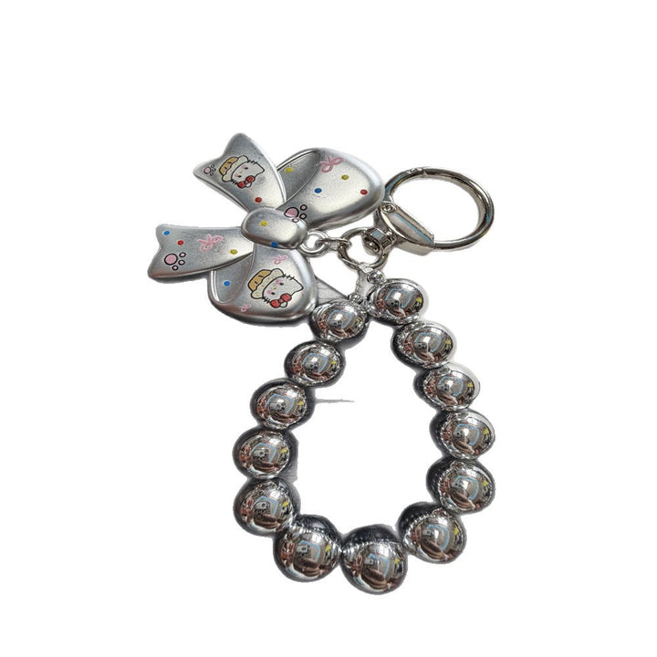 Playful Beaded Keychain Holder Stornfield