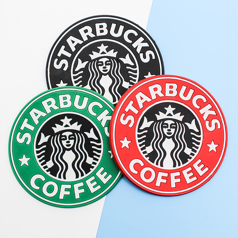 Unisex Circular Silicone Coaster Stornfield