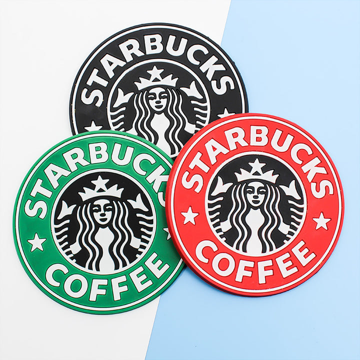 Unisex Circular Silicone Coaster Stornfield