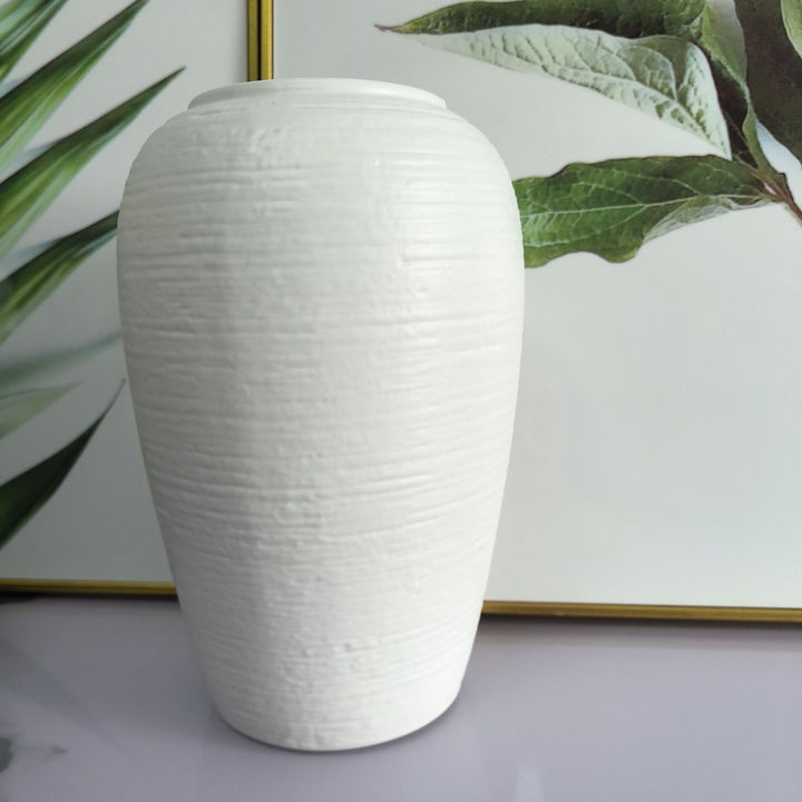 Elegant Textured Ceramic Vase Stornfeild