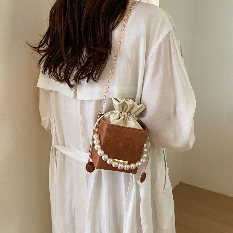 Mini Drawstring Handbag