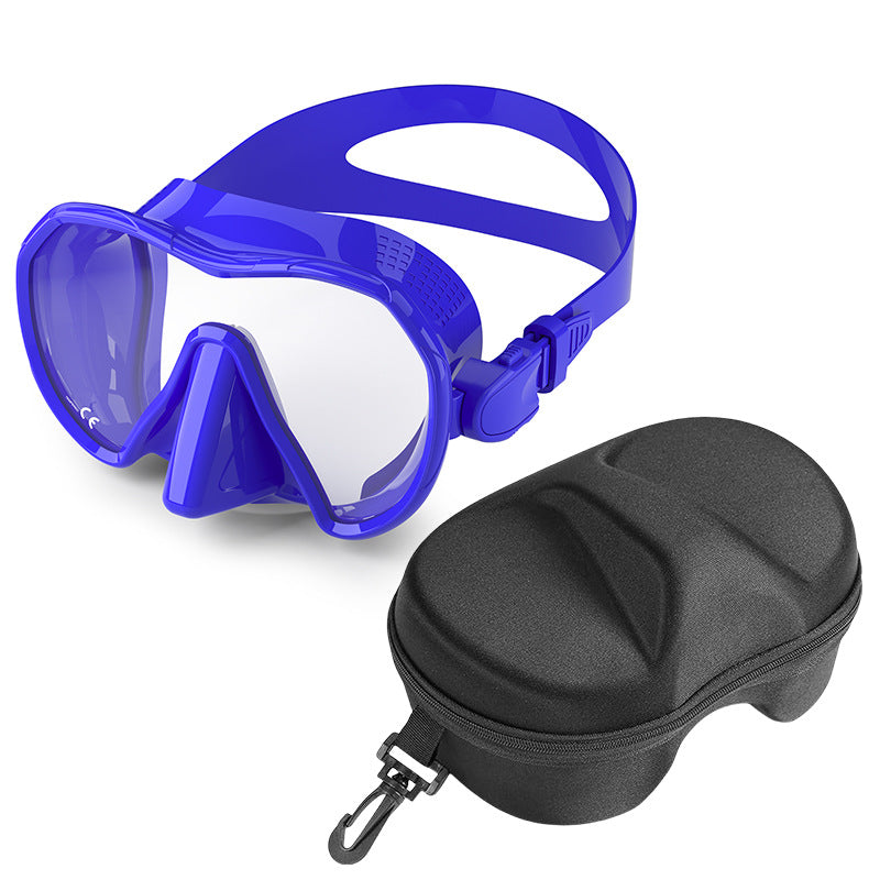 Diving mask with wide field of vision and comfortable wearing comfort Stornfield