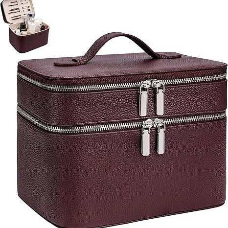 Cosmetic storage case with removable compartments Stornfield