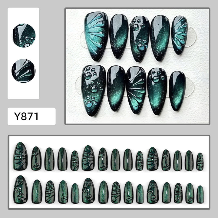 Creative nail tips with waterfall effect Stornfield