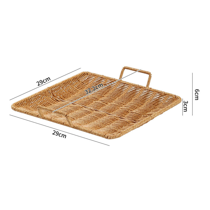 Home Decorative Woven Serving Tray Stornfield