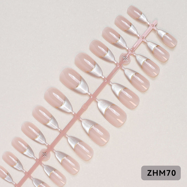 Elegant Press-On Nail Set Stornfield