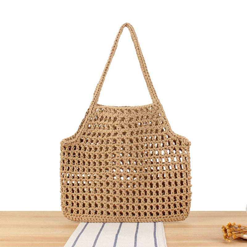 Handbag in Modern Macramé Weave Stornfield