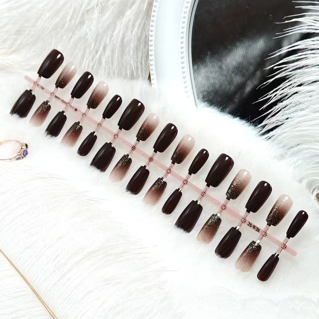 Artificial Nails in Elegant Ombre Design Stornfield 1787298929