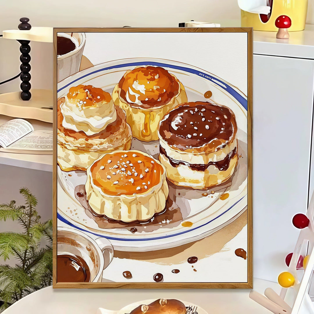Whimsical Culinary Art Print Stornfield