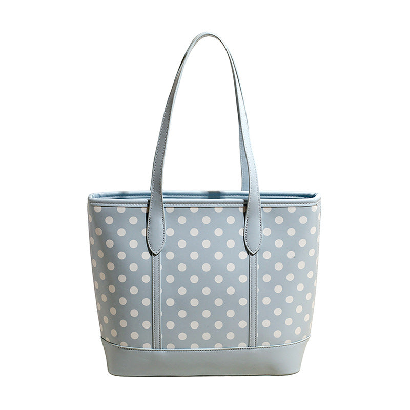 Polka Dot Print Casual Tote Stornfield