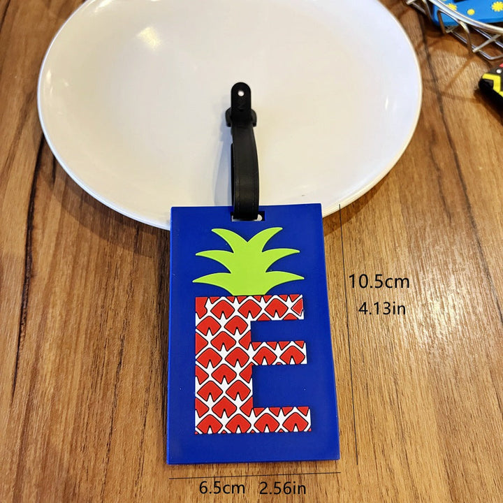 Personalized Striped Luggage Tag Stornfield