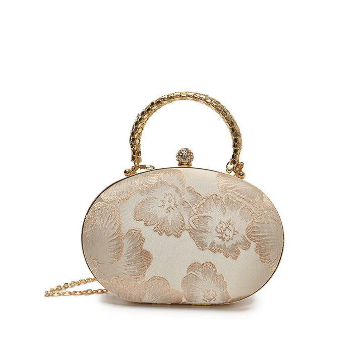 Elegant Floral Evening Clutch Stornfield